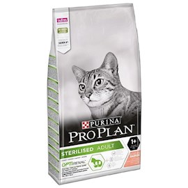 კატის საკვები ProPlan 7613033566523 Adult Cats, Sterilised, pH Balance, Salmon, 10Kg